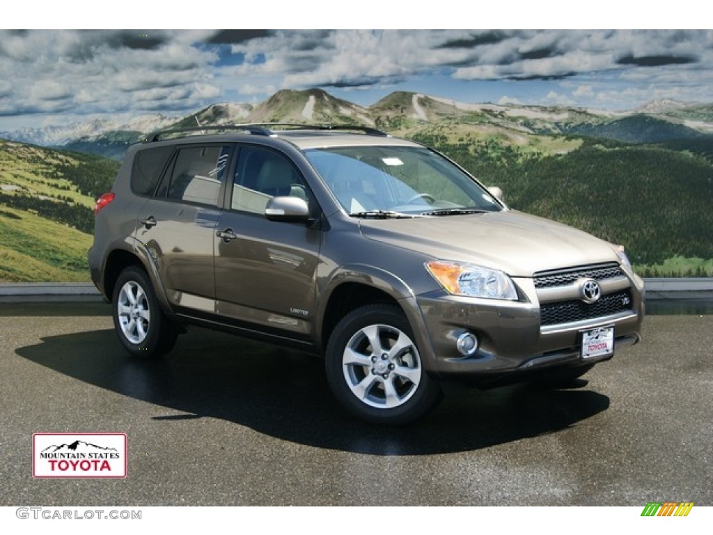 2011 RAV4 V6 Limited 4WD - Pyrite Metallic / Ash photo #1