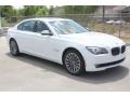 Alpine White 2012 BMW 7 Series 740Li Sedan Exterior