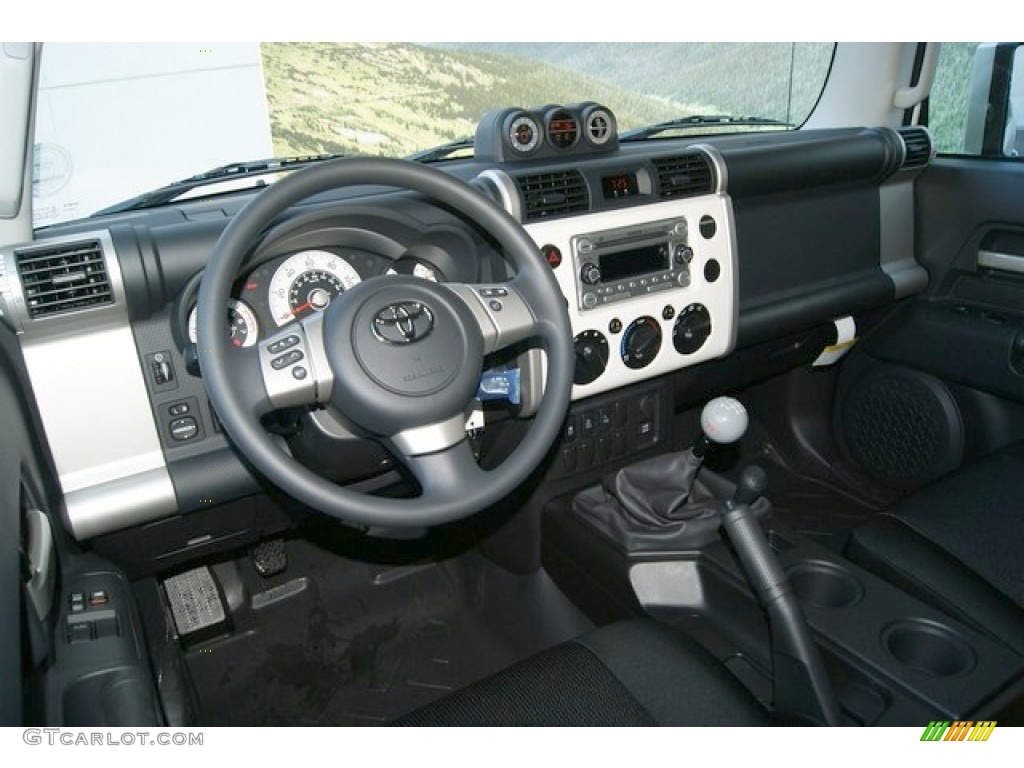2011 Toyota FJ Cruiser 4WD Dark Charcoal Dashboard Photo #53372675