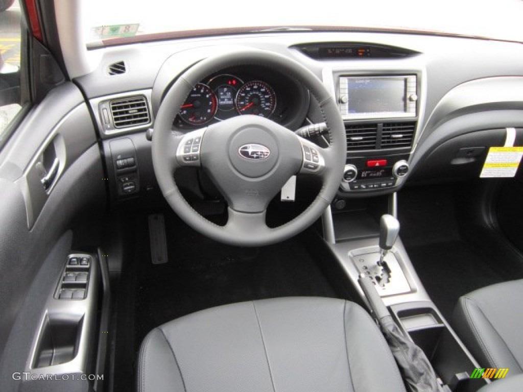 2011 Subaru Forester 2.5 X Touring Black Dashboard Photo #53372744