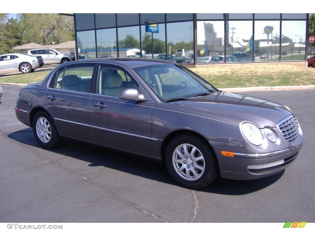 Midnight Gray 2007 Kia Amanti Standard Amanti Model Exterior Photo #53372852