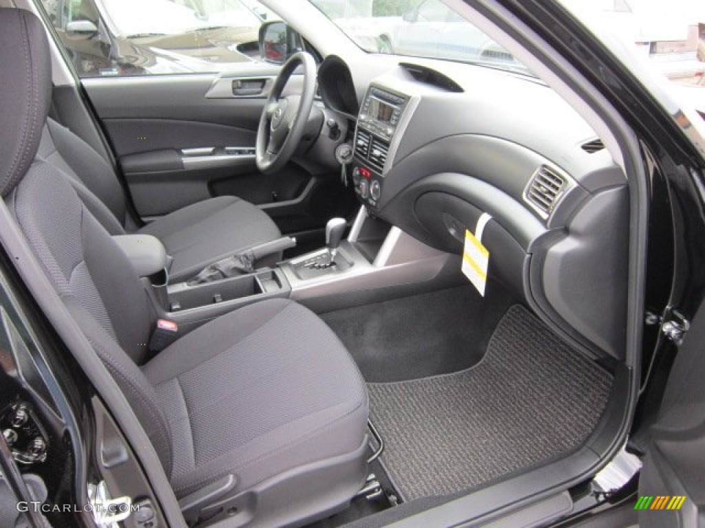 Black Interior 2011 Subaru Forester 2.5 X Photo #53372966