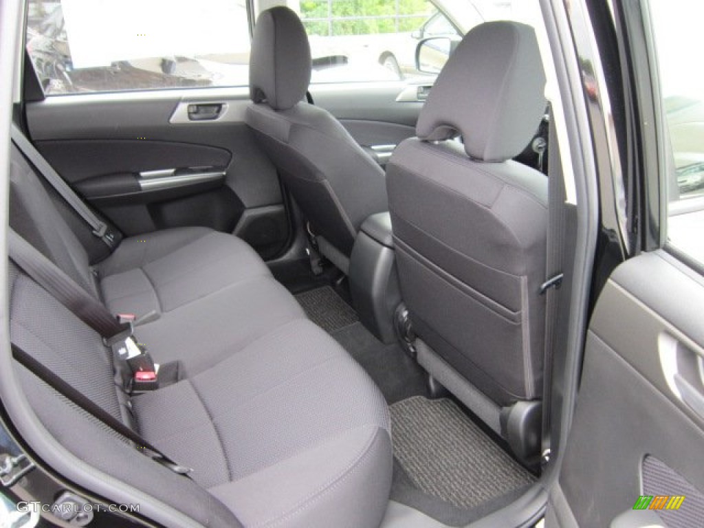 Black Interior 2011 Subaru Forester 2.5 X Photo #53372999