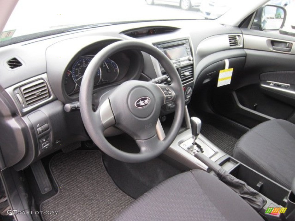 Black Interior 2011 Subaru Forester 2.5 X Photo #53373068