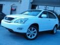 2009 Crystal White Mica Lexus RX 350  photo #2