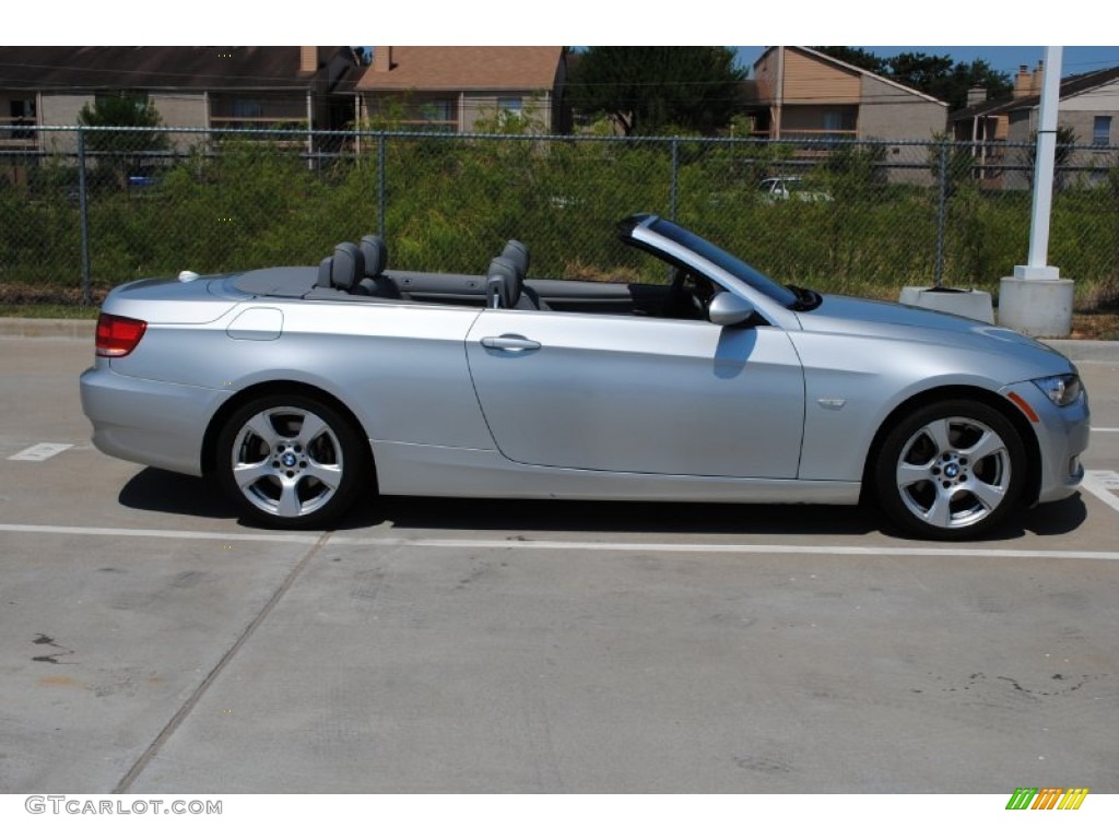 2008 3 Series 328i Convertible - Titanium Silver Metallic / Oyster photo #4