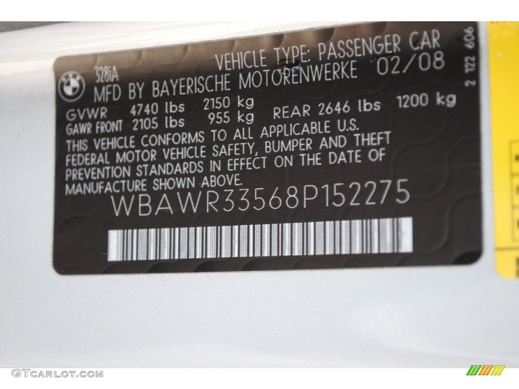 2008 3 Series 328i Convertible - Titanium Silver Metallic / Oyster photo #6