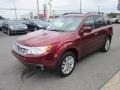 Camelia Red Metallic 2011 Subaru Forester 2.5 X Premium Exterior