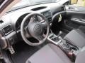 Carbon Black 2011 Subaru Impreza WRX Wagon Interior Color