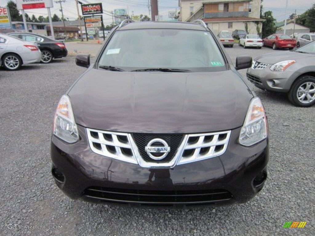 2011 Rogue SV AWD - Black Amethyst / Gray photo #2