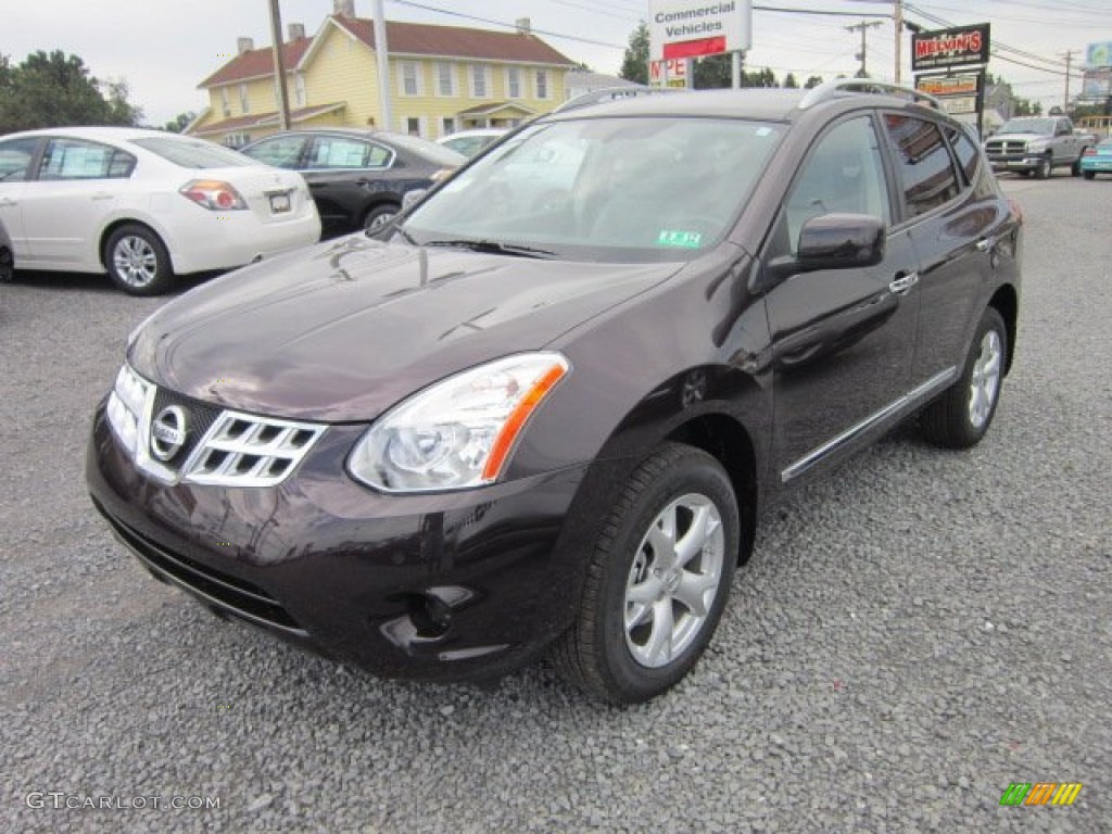2011 Rogue SV AWD - Black Amethyst / Gray photo #3