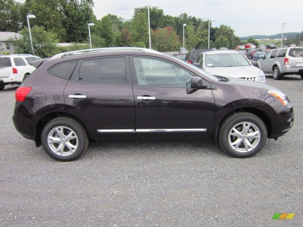2011 Rogue SV AWD - Black Amethyst / Gray photo #7