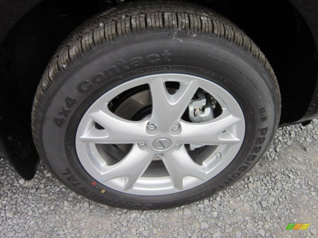 2011 Rogue SV AWD - Black Amethyst / Gray photo #8