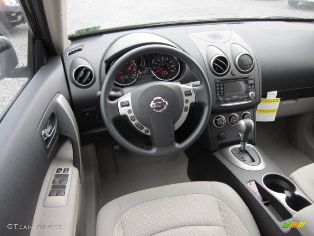 2011 Rogue SV AWD - Black Amethyst / Gray photo #13
