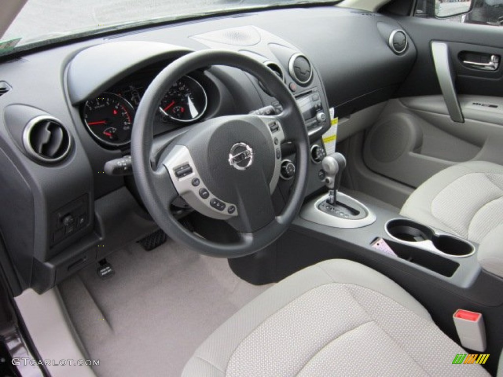 2011 Rogue SV AWD - Black Amethyst / Gray photo #15