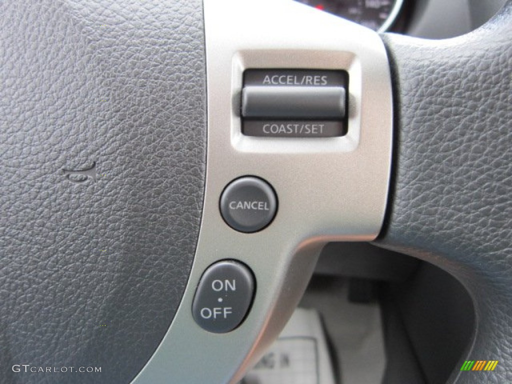 2011 Rogue SV AWD - Black Amethyst / Gray photo #18