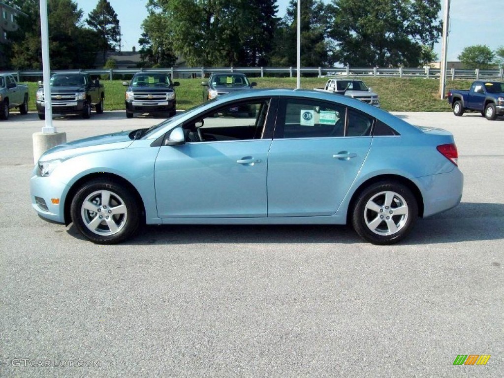 Ice Blue Metallic 2012 Chevrolet Cruze LT Exterior Photo #53376437
