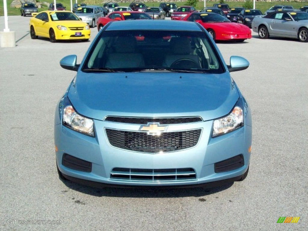 Ice Blue Metallic 2012 Chevrolet Cruze LT Exterior Photo #53376443