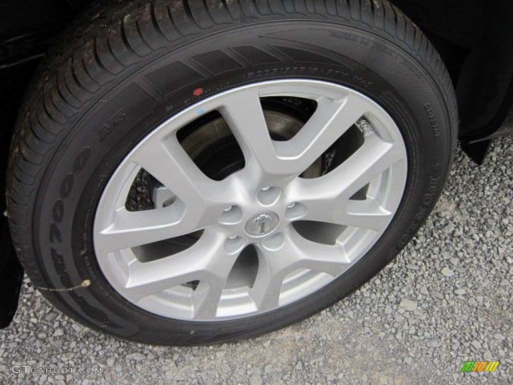 2011 Rogue SL AWD - Black Amethyst / Gray photo #7