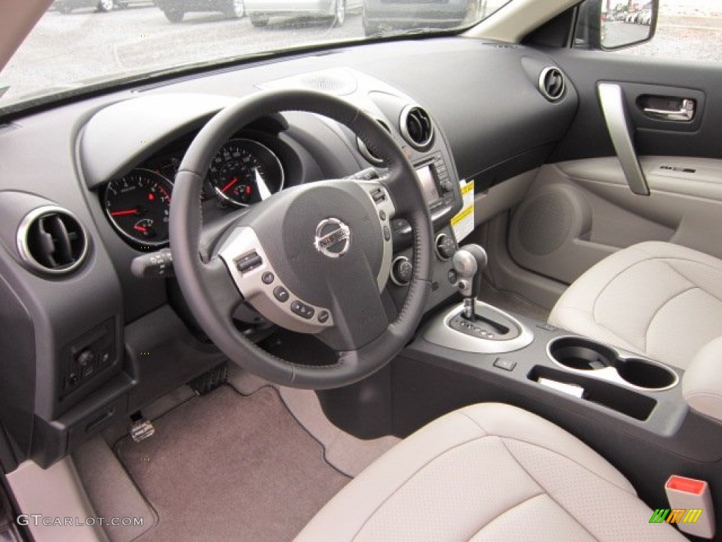2011 Rogue SL AWD - Black Amethyst / Gray photo #15