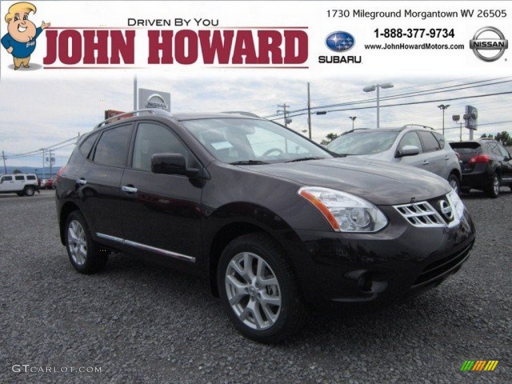 2011 Rogue SL AWD - Black Amethyst / Black photo #1