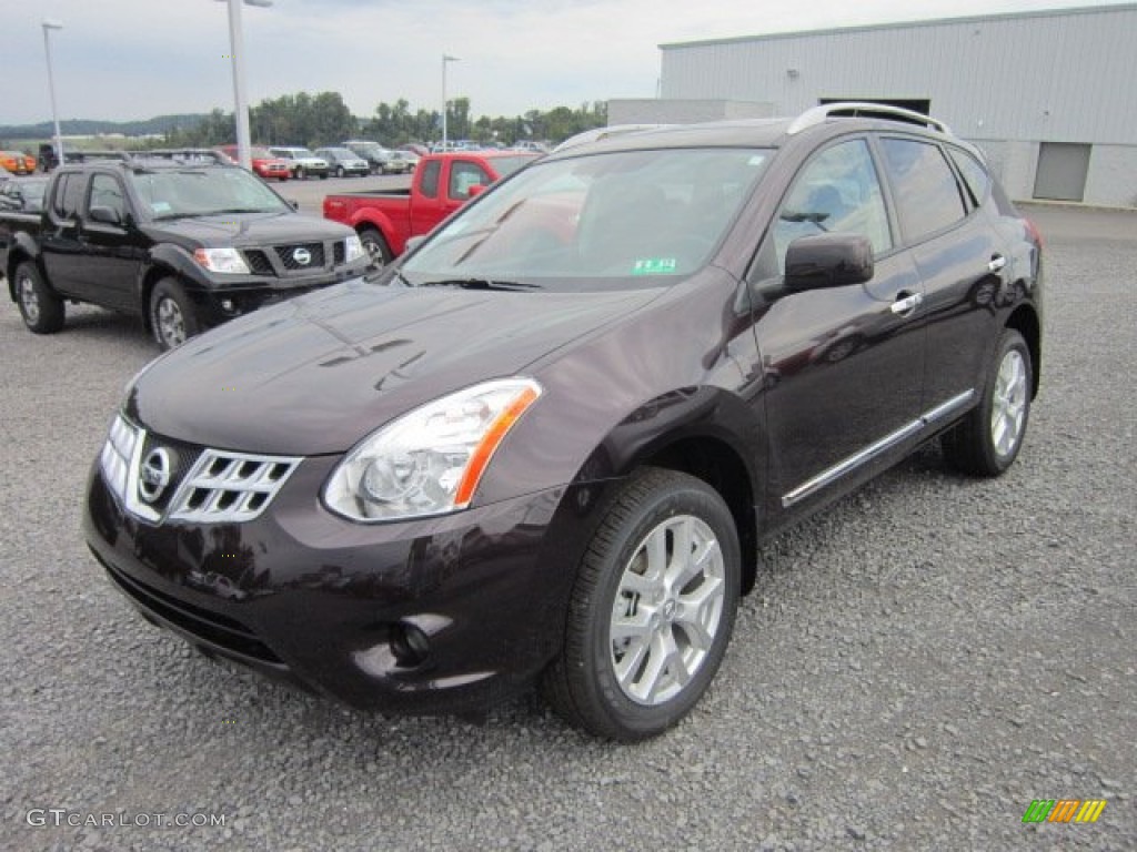 2011 Rogue SL AWD - Black Amethyst / Black photo #3