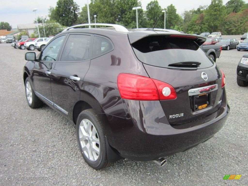 2011 Rogue SL AWD - Black Amethyst / Black photo #4
