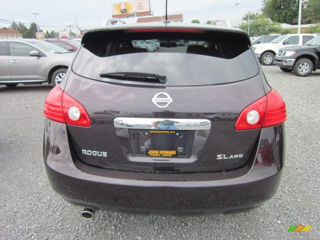 2011 Rogue SL AWD - Black Amethyst / Black photo #5