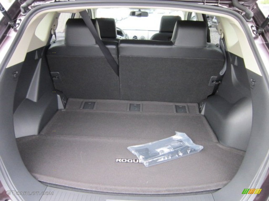 2011 Rogue SL AWD - Black Amethyst / Black photo #11
