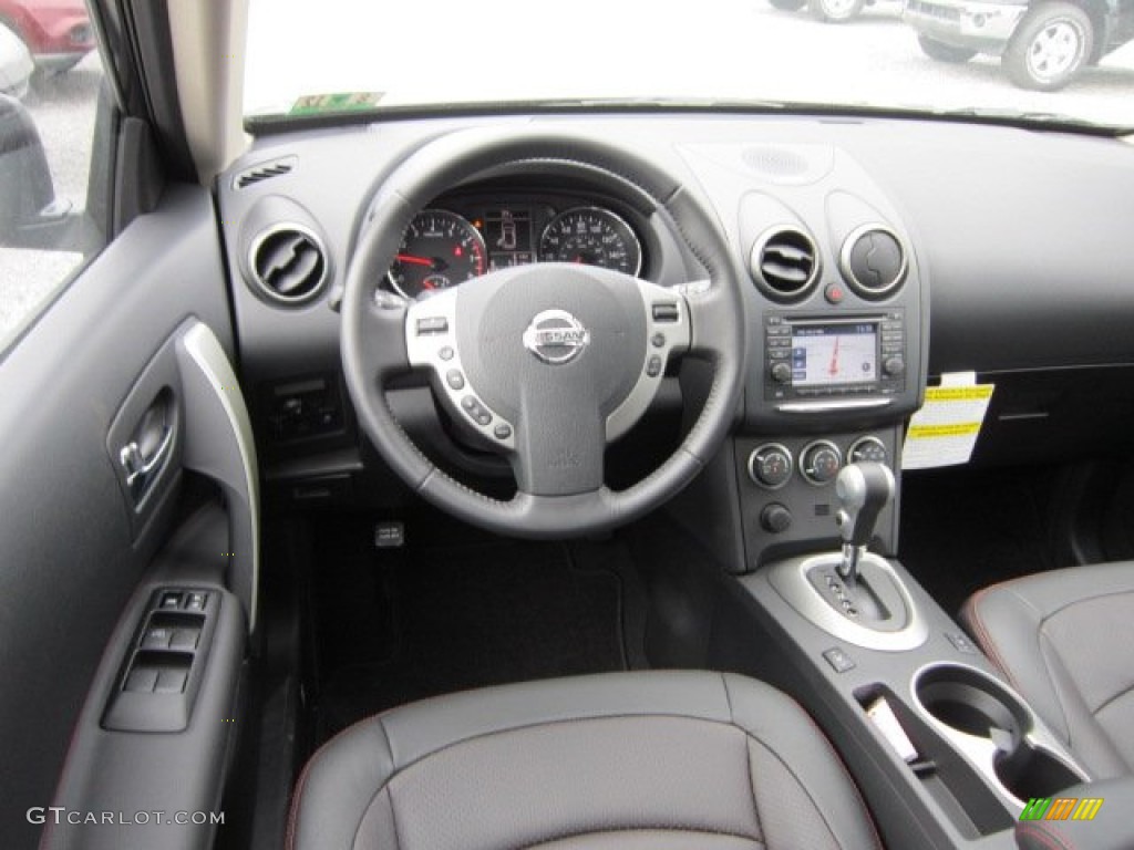 2011 Rogue SL AWD - Black Amethyst / Black photo #13