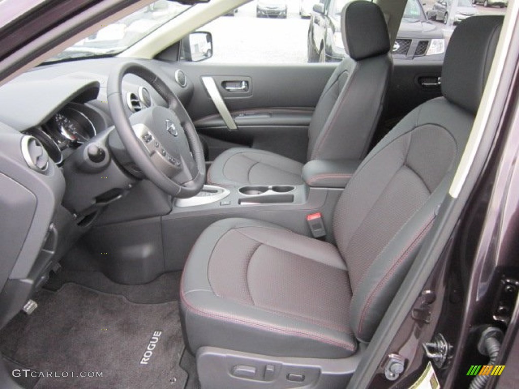 2011 Rogue SL AWD - Black Amethyst / Black photo #14