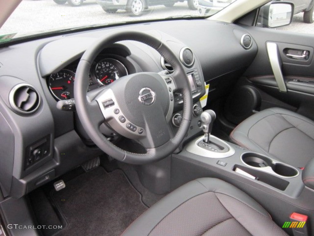 2011 Rogue SL AWD - Black Amethyst / Black photo #15