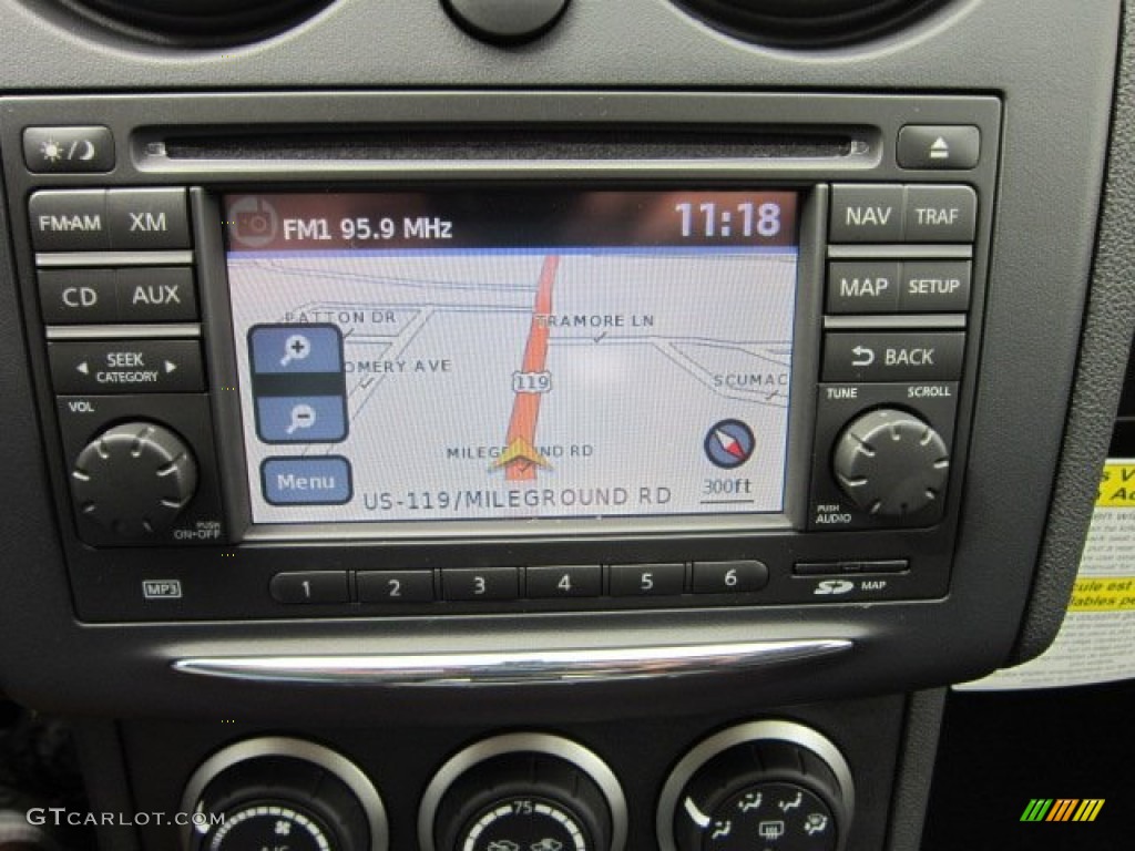 2011 Rogue SL AWD - Black Amethyst / Black photo #18