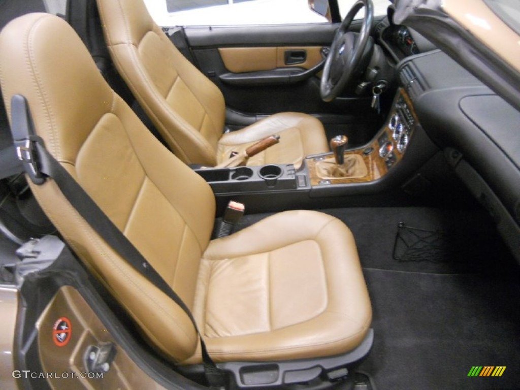 Impala Brown Interior 2000 BMW Z3 2.8 Roadster Photo #53376959