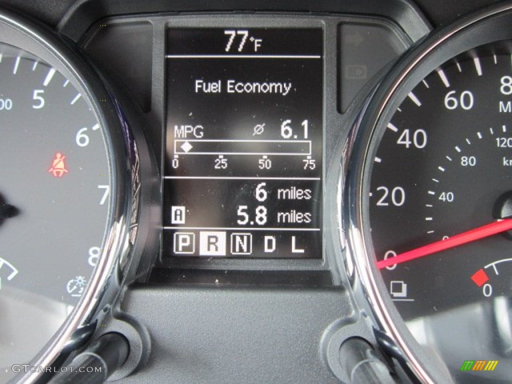 2011 Rogue SL AWD - Black Amethyst / Black photo #20