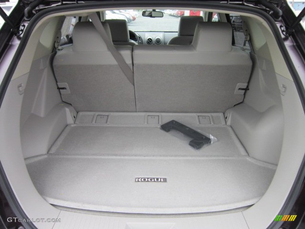2011 Rogue SL AWD - Black Amethyst / Gray photo #11