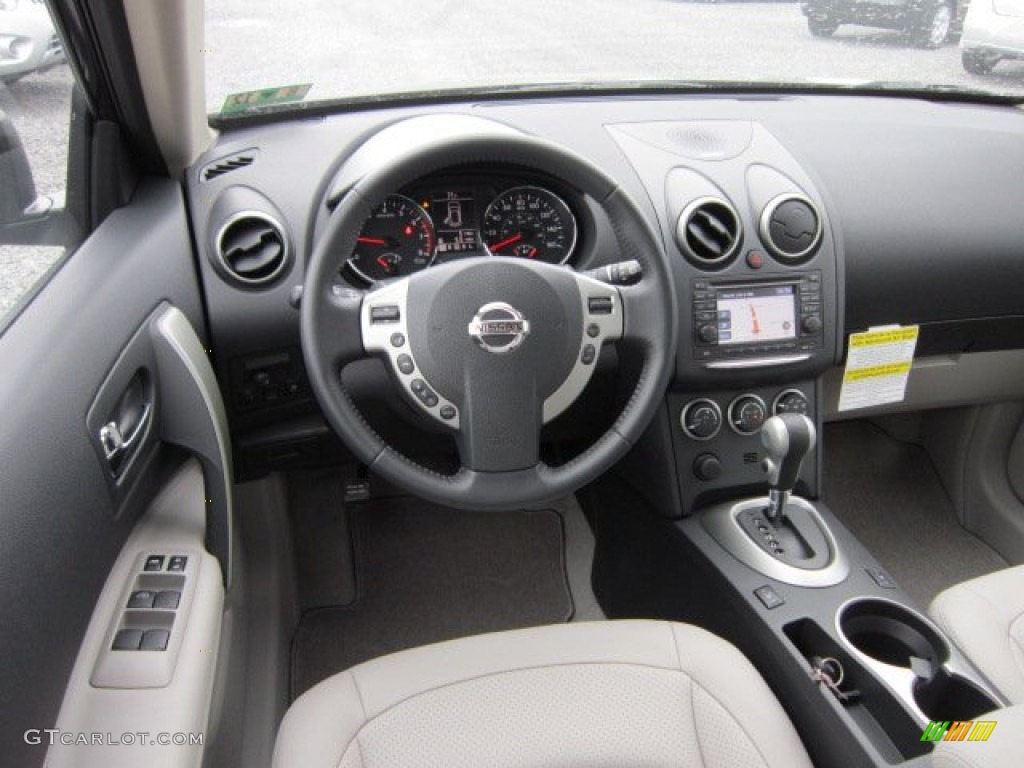 2011 Rogue SL AWD - Black Amethyst / Gray photo #13