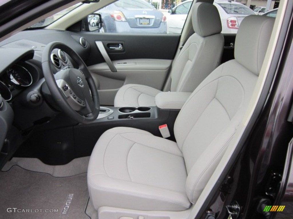 2011 Rogue SL AWD - Black Amethyst / Gray photo #14