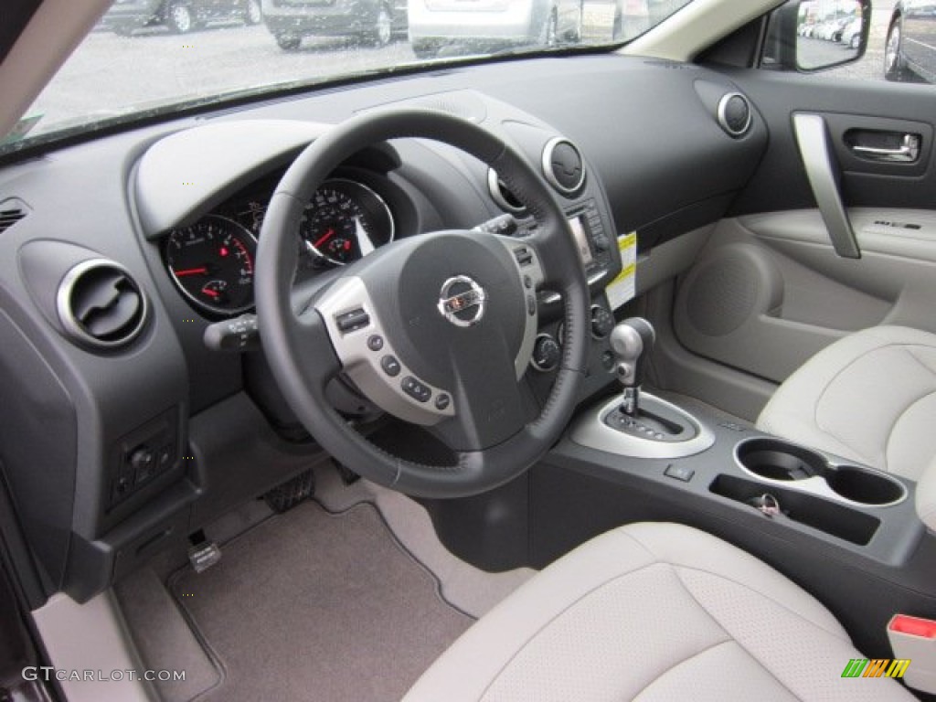 2011 Rogue SL AWD - Black Amethyst / Gray photo #15