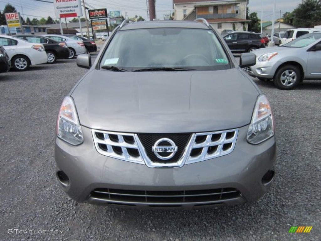 2011 Rogue SV AWD - Platinum Graphite / Black photo #2