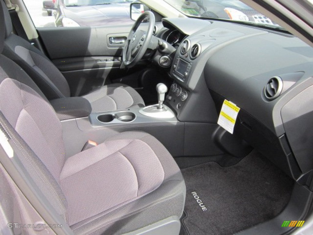 2011 Rogue SV AWD - Platinum Graphite / Black photo #8