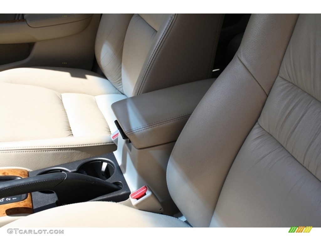 2005 Accord EX-L V6 Sedan - Deep Green Pearl / Ivory photo #7