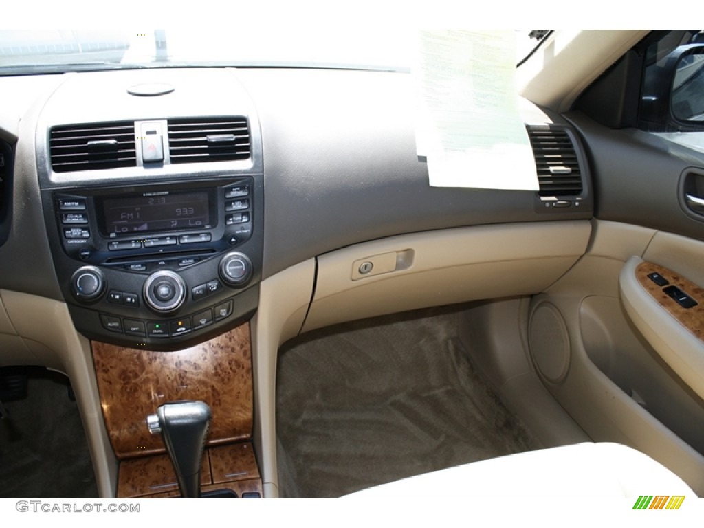 2005 Accord EX-L V6 Sedan - Deep Green Pearl / Ivory photo #15