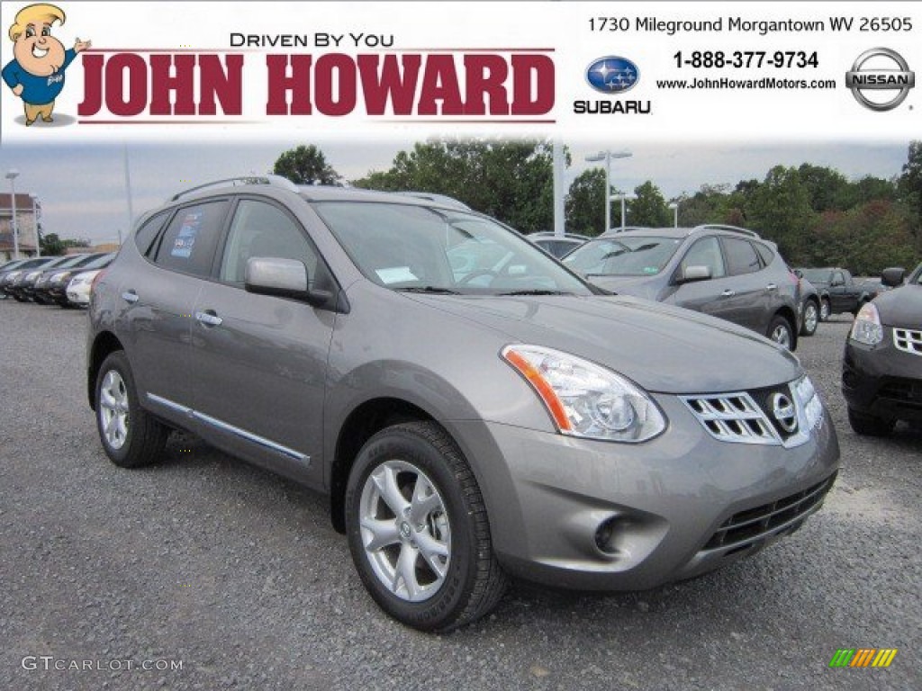 2011 Rogue SV AWD - Platinum Graphite / Black photo #1