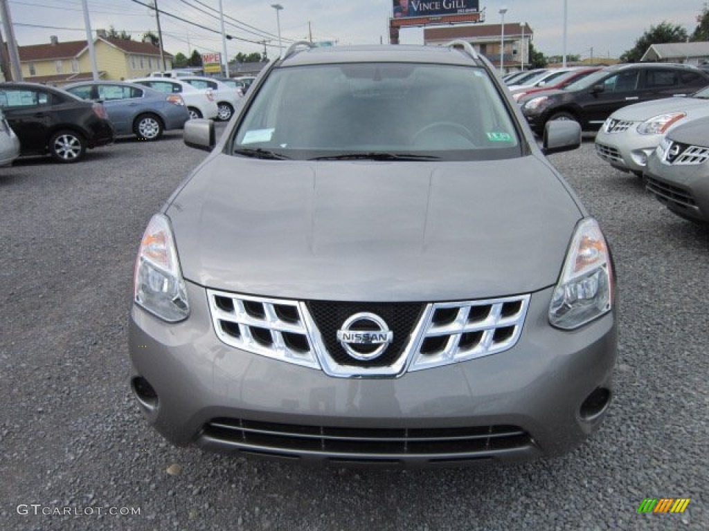 2011 Rogue SV AWD - Platinum Graphite / Black photo #2