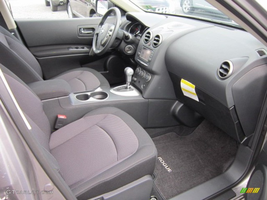 2011 Rogue SV AWD - Platinum Graphite / Black photo #8