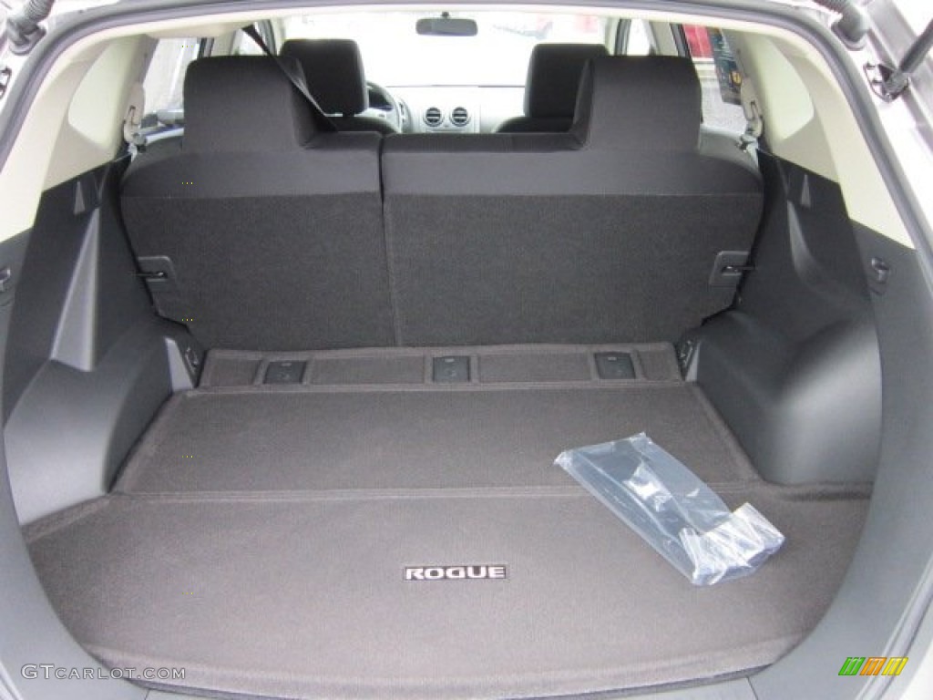 2011 Rogue SV AWD - Platinum Graphite / Black photo #11