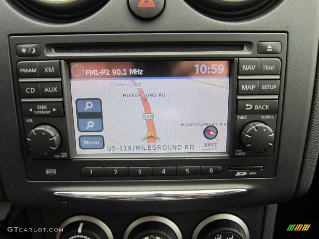 2011 Rogue SV AWD - Platinum Graphite / Black photo #18