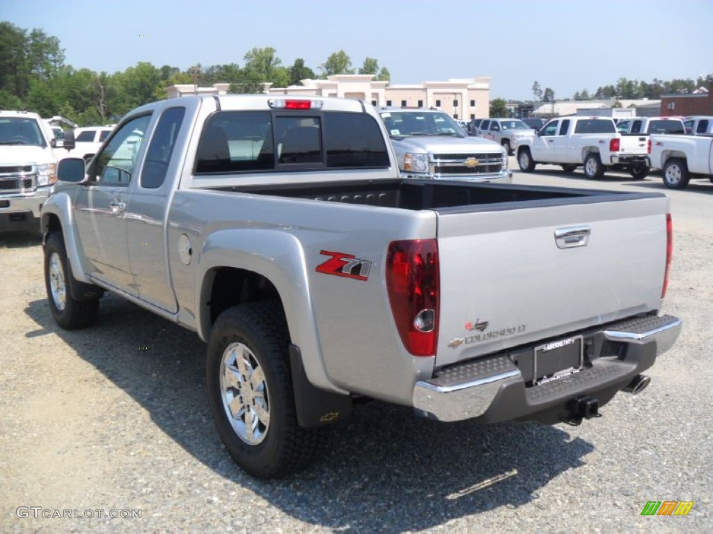 Sheer Silver Metallic 2012 Chevrolet Colorado LT Extended Cab Exterior Photo #53380439