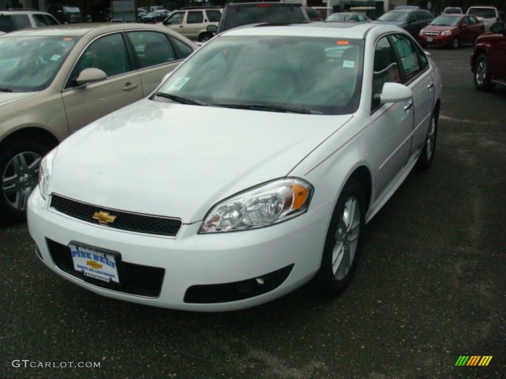 2012 Impala LTZ - Summit White / Gray photo #1